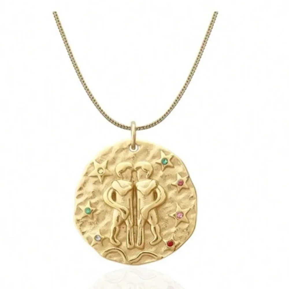 Zodiac sign necklace N731